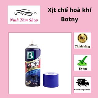 Chai xịt rửa vệ sinh bình xăng con, tẩy rửa vệ sinh họng xăng BOTNY 450ml