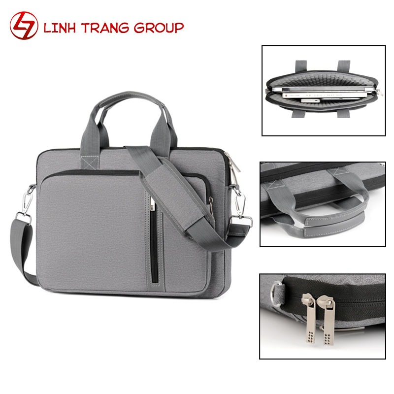 Cặp đựng chống sốc cao cấp cho laptop - Oz164