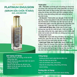 serum platinum emulsion