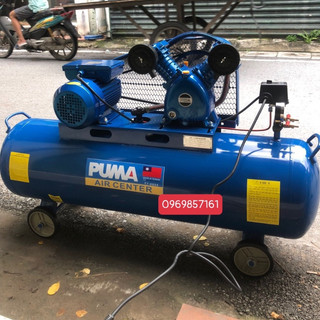 Máy nén khí 130l puma 3hp motor 2.2kw siêu bền siêu khỏe chất lượng