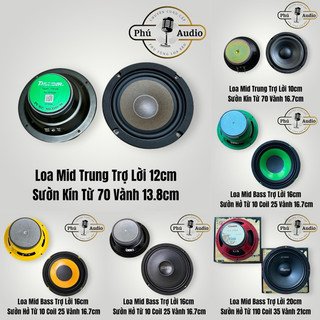 Giá 1 cái loa trung 8-10-12-16-20cm hàng nhập