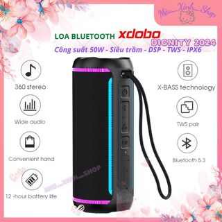 ★chính hãng★ loa bluetooth xdobo dignity 2024 50w siêu trầm - bản nâng cấp của xdobo boss, challenger 2020, x5 wing 2020