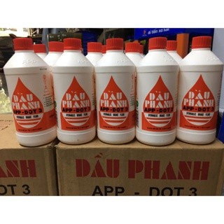 Dầu phanh ( dầu thắng) APP-DOT3 chai 1lit