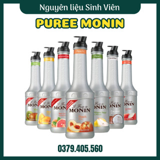 Mứt sệt/Puree Monin đủ vị
