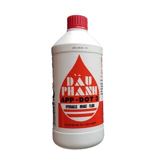 Dầu phanh ( dầu thắng) APP-DOT3 chai 1lit