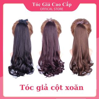 Tóc giả cột xoăn đuôi 🆓FREESHIP🆓 053L
