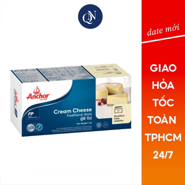 Phô Mai Anchor Cream Cheese hộp 1Kg