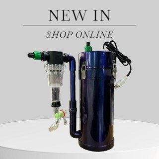 Lọc thùng chế 168 tích hợp ống tách phân -lọc thùng chế dành cho hồ thủy sinh