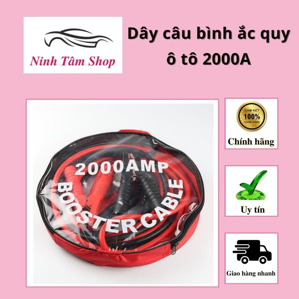Dây câu bình ắc quy ô tô 2000A