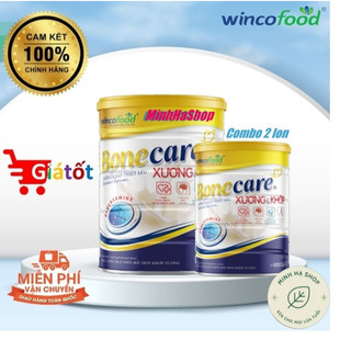 Combo 2 lon Sữa bột Wincofood BoneCare Xương Khớp : Dành Cho Người Đau Khớp - Sức khỏe cho người lớn tuổi Lon 850g