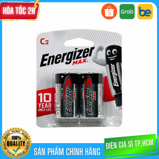 Pin trung c energizer alkaline e93 bp2-lr14 max power 1.5v - hàng chính hãng