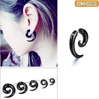 Khuyên tai BIMHOUSE, bông tai nam nữ hàn quốc hình sừng trâu cực chất (1 chiếc)