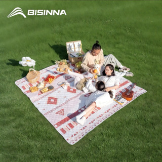 Thảm Dã Ngoại Lót Lều Hãng Bisinna 2m x2m ,Thảm Picnic Camping Tráng Nhôm Có Thể GIẶT MÁY , CHỐNG NƯỚC Chống Thấm