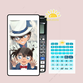 Hình conan dán máy tính casio 880