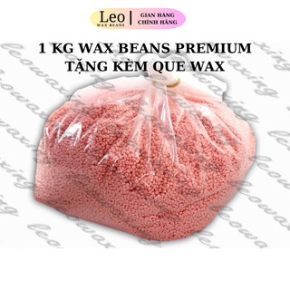 [CHE TÊN ]1KG SÁP TẨY LÔNG WAX BEANS THẦN THÁNH TẶNG KÈM QUE WAX