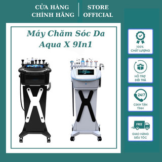 Máy aqua x 9 in 1, máy đa chức năng kiểu dáng đẹp dành cho spa-tmv