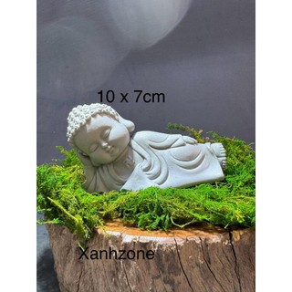 Tượng Phật trang trí terrarium, tượng trang trí tiểu cảnh, tượng Phật trang trí