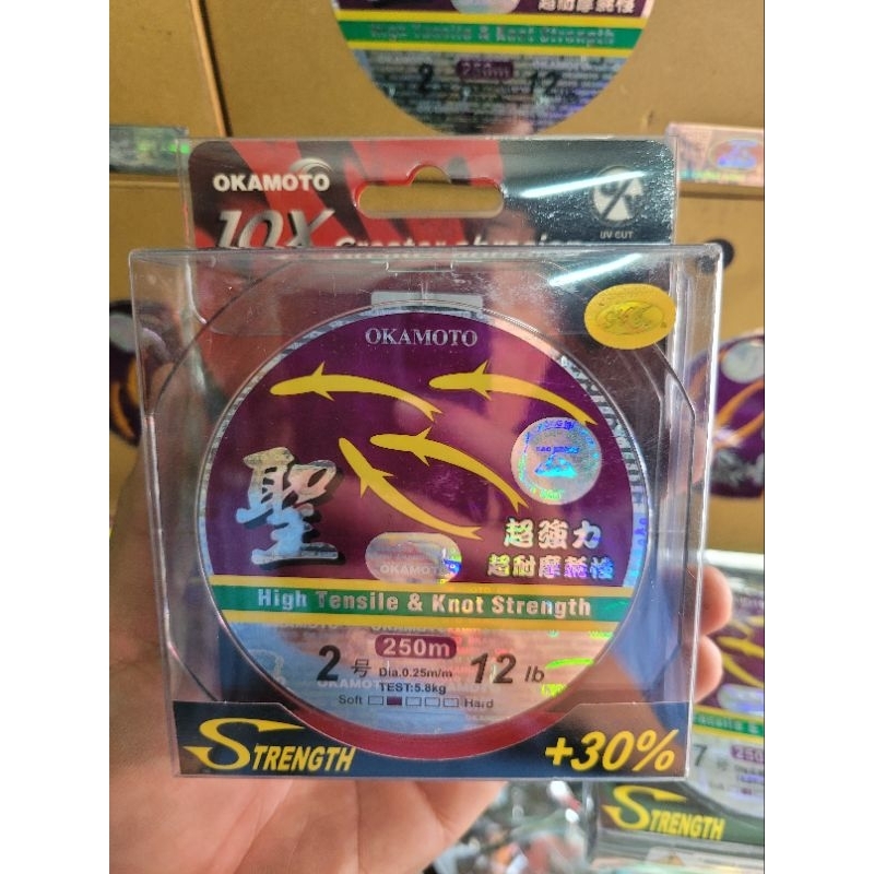 Cước Câu OKAMOTO 4 Con Cá Chính Hãng JaPan