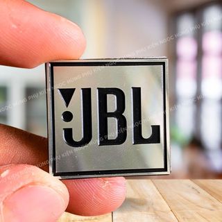 Tem loa nhôm jbl vuông 2.7cm dán loa