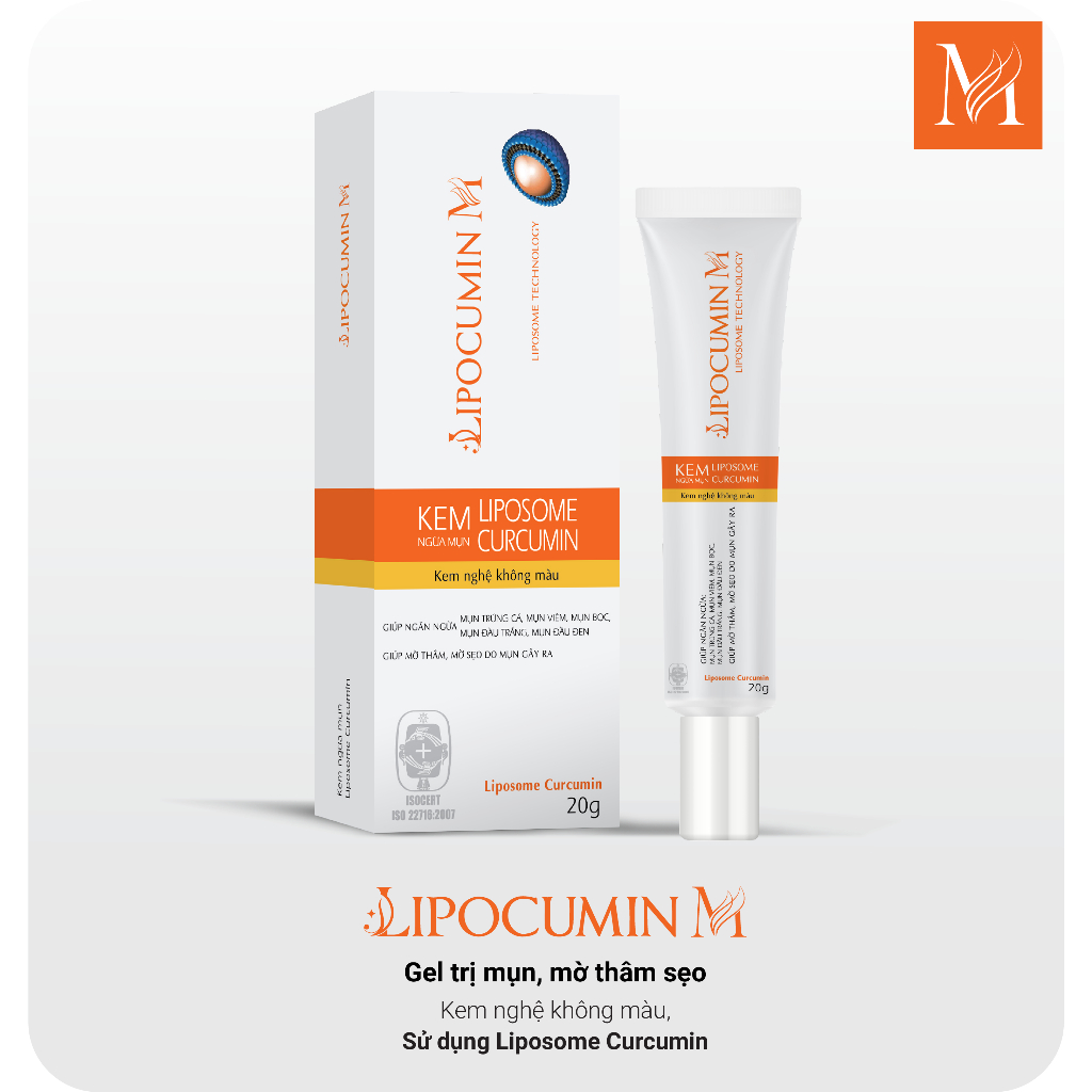 Combo 02 kem chấm mụn, mờ thâm sẹo LIPOCUMIN + Sữa rửa mặt LIPOCUMIN CLEAN 2 IN 1. Giảm mụn sưng viêm nhanh sau 3-5 ngày