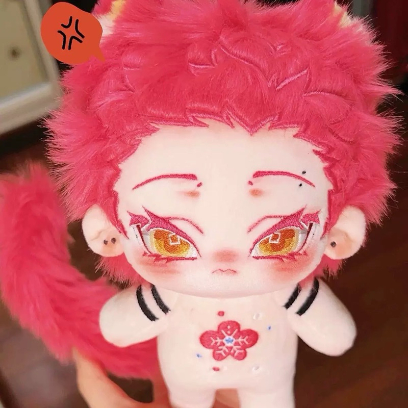 Cow_oder:Doll Akaza 20cm Nhân Vật Anime Kimetsu No Yaiba(ntin với shop trước khi đặt)