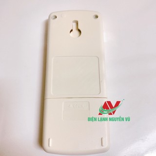 Điều khiển máy lạnh mitsubishi viền bạc