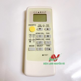 Điều khiển máy lạnh mitsubishi viền bạc