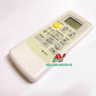 Điều khiển máy lạnh mitsubishi viền bạc