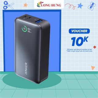 Sạc dự phòng anker 533 powercore 1usb 2type-c 30w 10000mah a1256 - hàng chính hãng