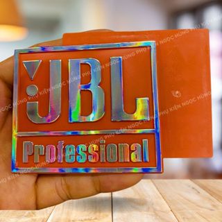 Logo Loa JBL Professional Nhựa Cứng Dán Loa Thùng ( 1 Đôi )