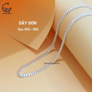 Dây chuyền bạc cho bé đơn thiết kế đơn giản bạc nhỏ store dc21