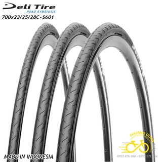Lốp (Vỏ) xe đạp Deli Tire S601 700x23C - 700x25C - 700x28C (1 Cái)
