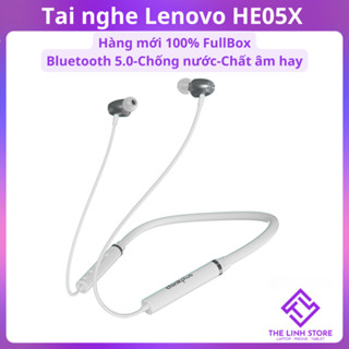Tai Nghe Lenovo HE05X Thể thao nhét tai không dây - Bluetooth 5.0 Pin tốt, có mic