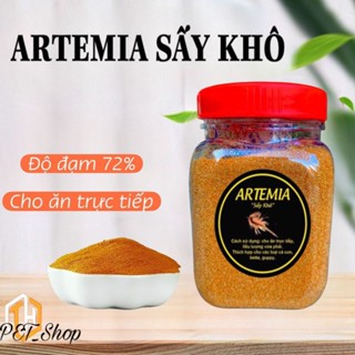 ARTEMIA sấy khô, giàu dinh dưỡng - TOP 1 thức ăn cho cá con, 20-200g.