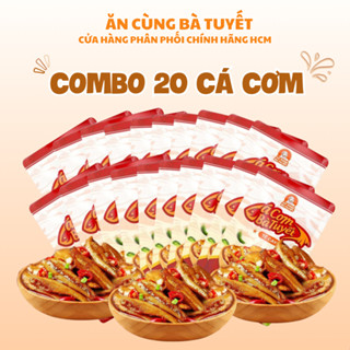 Combo 20 gói cá cơm tê cay bà Tuyết 18ml/gói