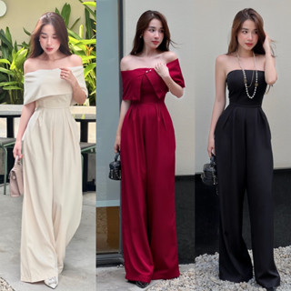 “Có Sẵn” JUMS Quần Suông Xếp Ly Hack Háng 3 Màu