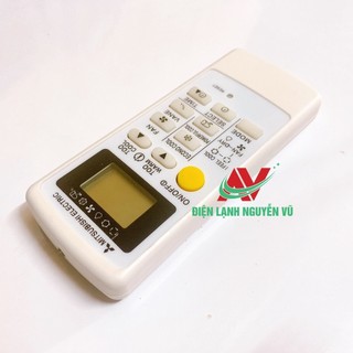 Điều khiển máy lạnh Mitsubishi viền đen