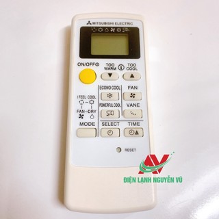 Điều khiển máy lạnh Mitsubishi viền đen