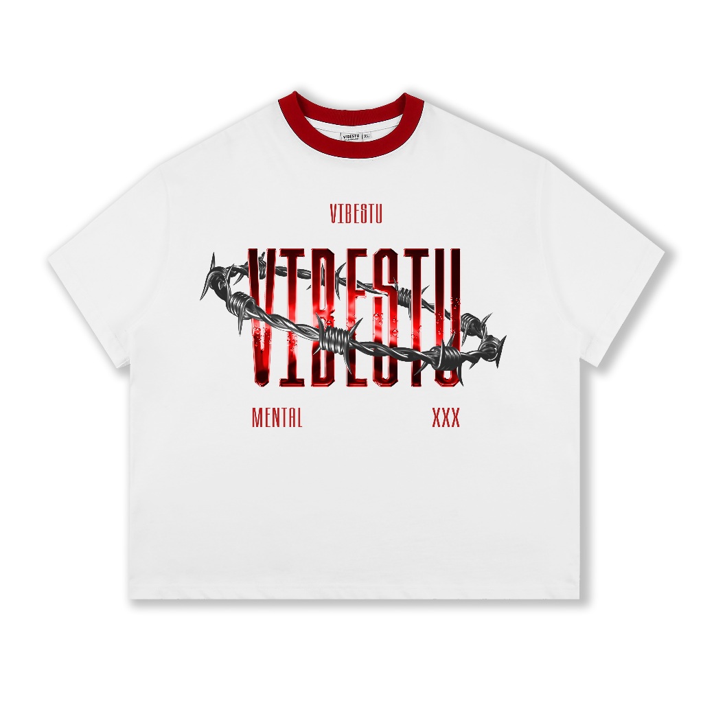 Áo Thun Local Brand VIBESTU "Chain Hook", Áo Thun Boxy Form Rộng Unisex 250Gsm 100% Cotton | BigBuy360 - bigbuy360.vn