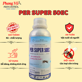 Chế phẩm diệt muỗi chai nhôm per super 50ec - 1lít ,