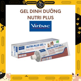 [HSD T5/2027] Gel dinh dưỡng Nutri Gel |Nutri Plus Virbac cho Chó Mèo bầu, bệnh, biếng ăn, ốm yếu