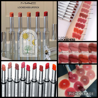 Son thỏi lì mac locked kiss lipstick