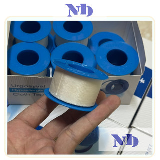 Băng keo lụa y tế 2,5CM X 5M - URGO - 102122B - Dùng Cố Định băng gạc, ống thông, dụng cụ y khoa