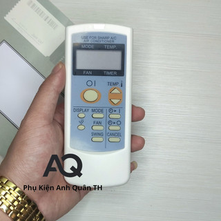 Điều khiển điều hòa Sharp┃Remote máy lạnh Sharp CRMC-A589JB (12 nút-ion)