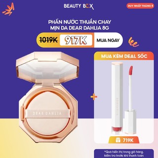 Phấn nước mịn mướt da dear dahlia skin paradise sheer silk cushion spf50+ pa++++ 8g