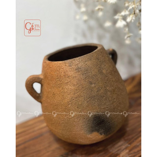 Bình gốm chăm ninh thuận gốm bàu trúc bình gốm wabi sabi bình gốm rustic 20