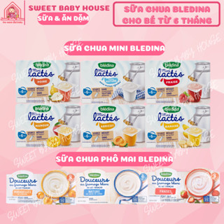 Sữa chua nguội Bledina Pháp cho bé ăn dặm. Date 9/2025 - Sweet Baby House