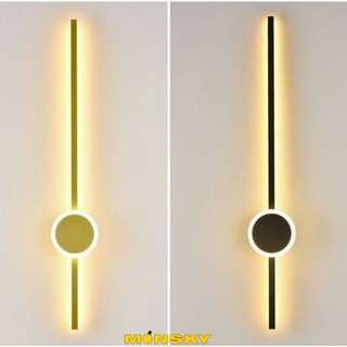 Đèn gắn tường LED MONSKY IKA dài 60cm chuôi LED hiện đại - dùng bóng led 3 màu ánh sáng cao cấp
