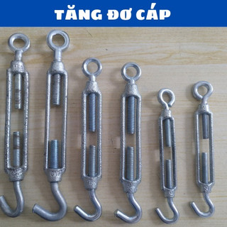 Tăng đơ cáp thép cỡ ø 5mm, ø 6mm, ø 8mm, ø 10mm, ø 12mm, tăng dây cáp