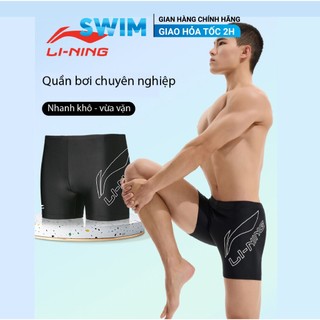 Quần bơi nam li-ning chuyên nghiệp nhanh khô quần bơi cho nam quần bơi li-ning cao cấp